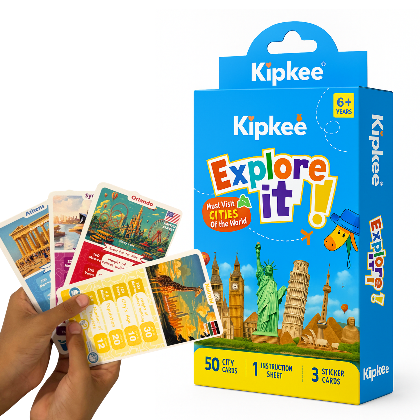 Explore It - Trump Cards Kit (Cities Of Word)