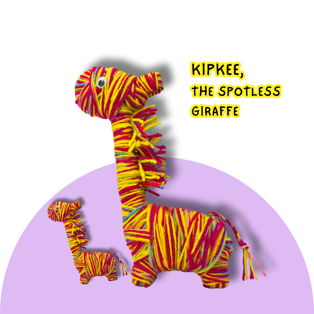 Kipkee, the Spotless Giraffe