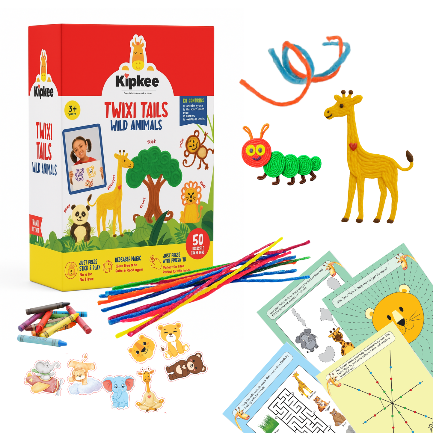 Twixi Tails (Wild Animals)