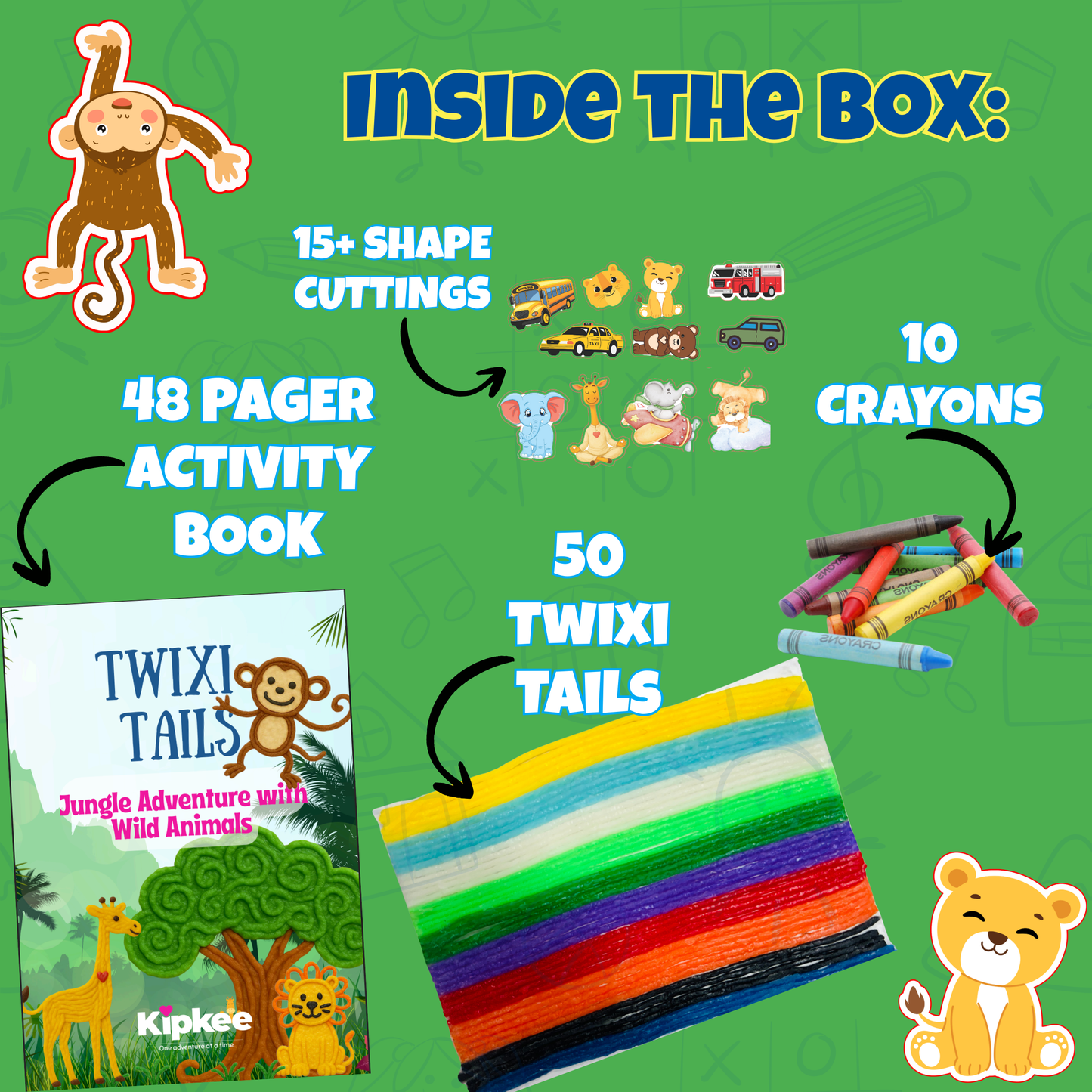 Twixi Tails (Wild Animals)