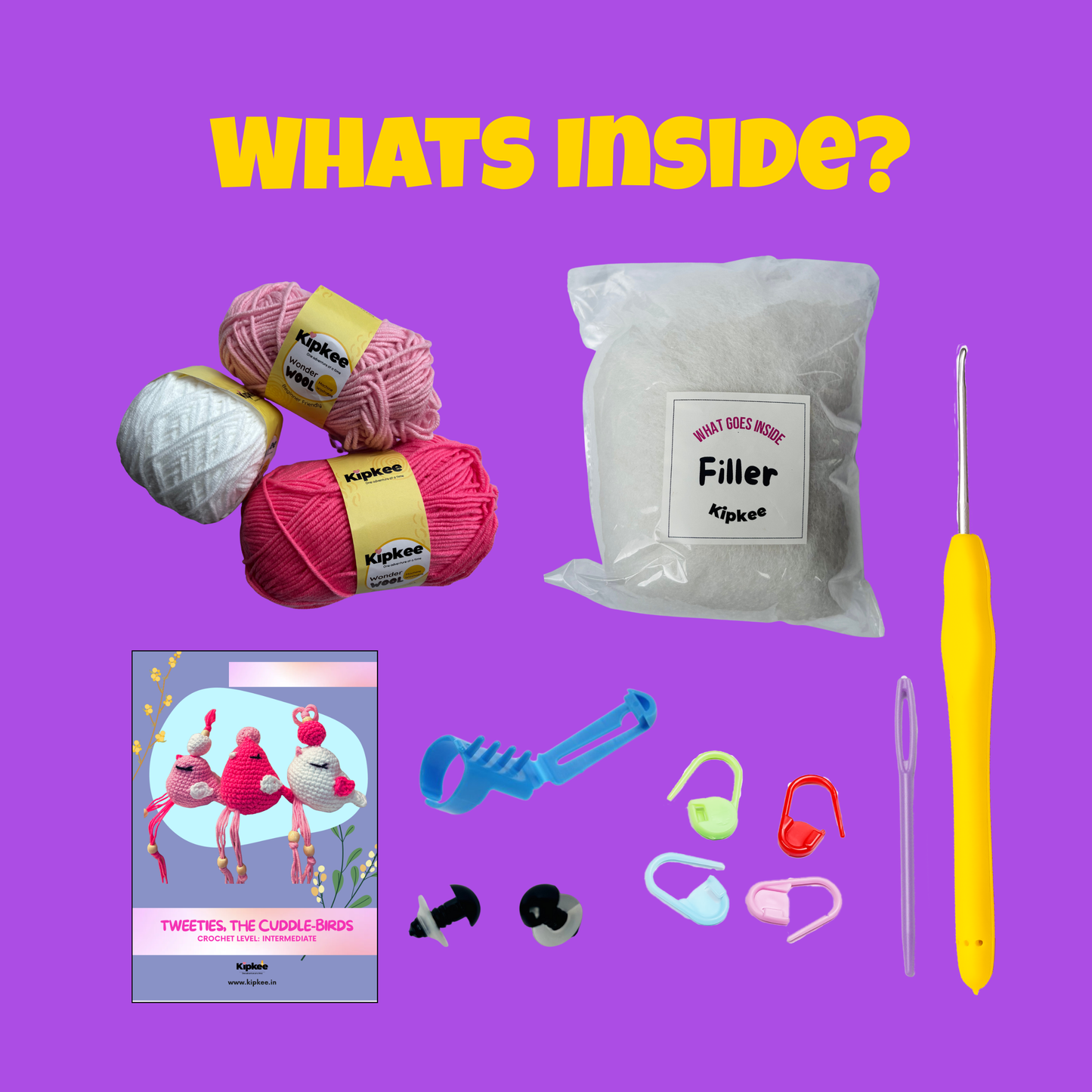DIY Crochet Kit (Bird)