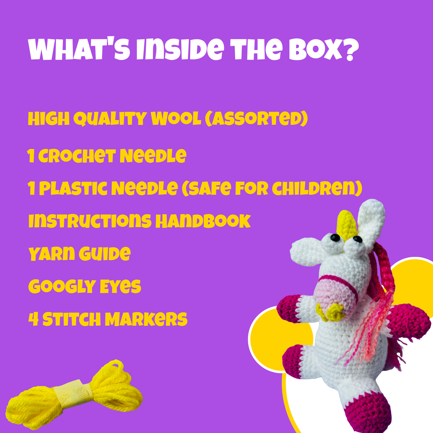DIY Crochet Kit (Bird)