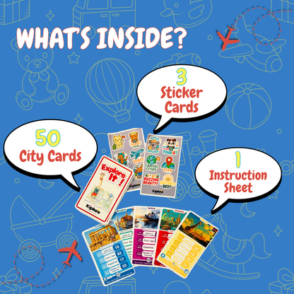 Explore It - Trump Cards Kit (Cities Of Word)