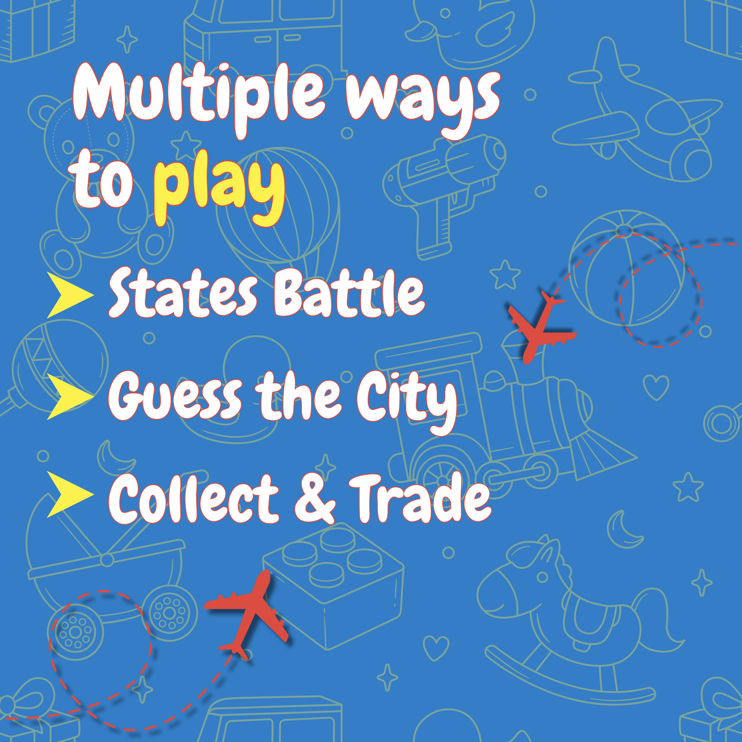 Explore It - Trump Cards Kit (Cities Of Word)