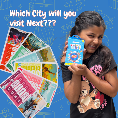 Explore It - Trump Cards Kit (Cities Of Word)