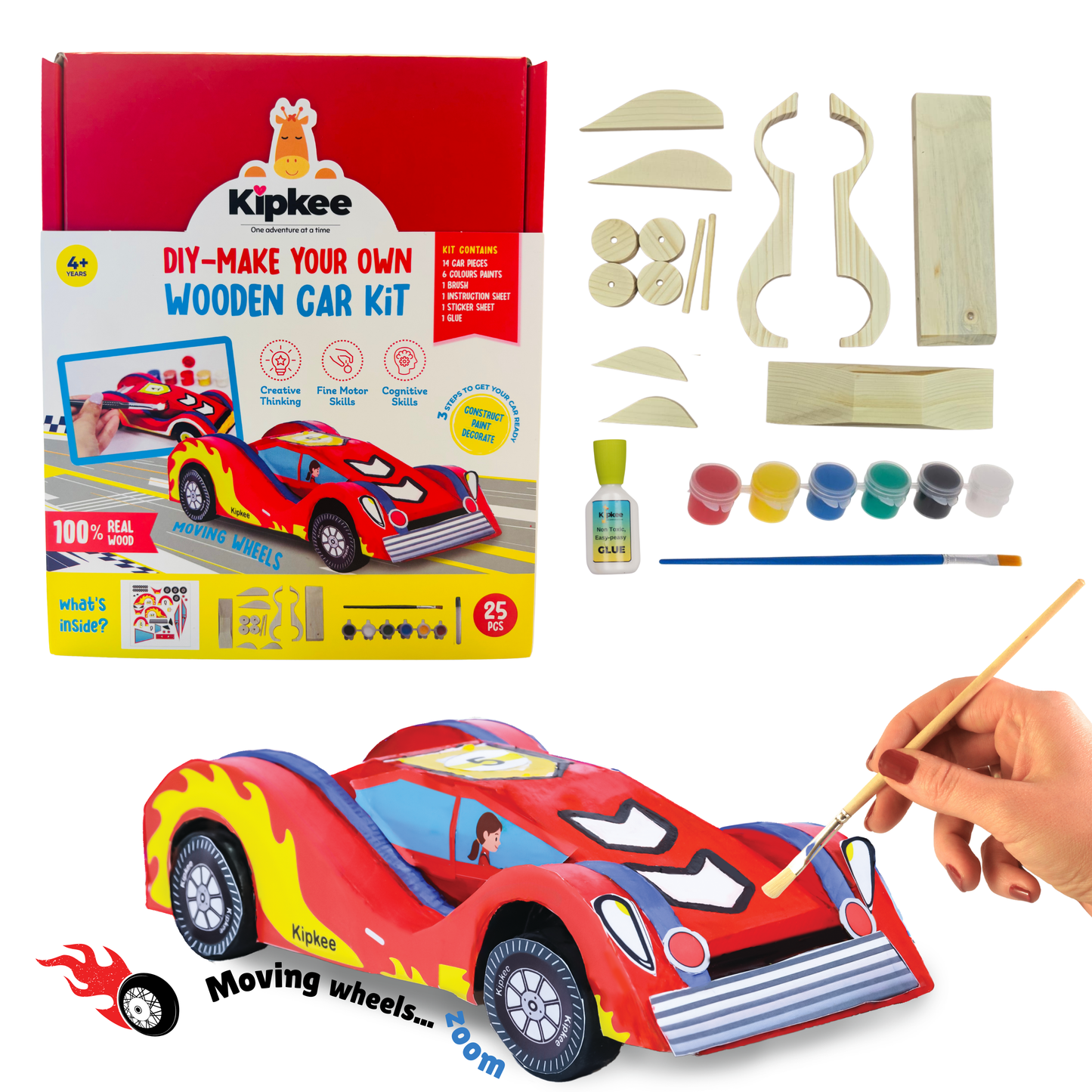 DIY Wooden Car Kit