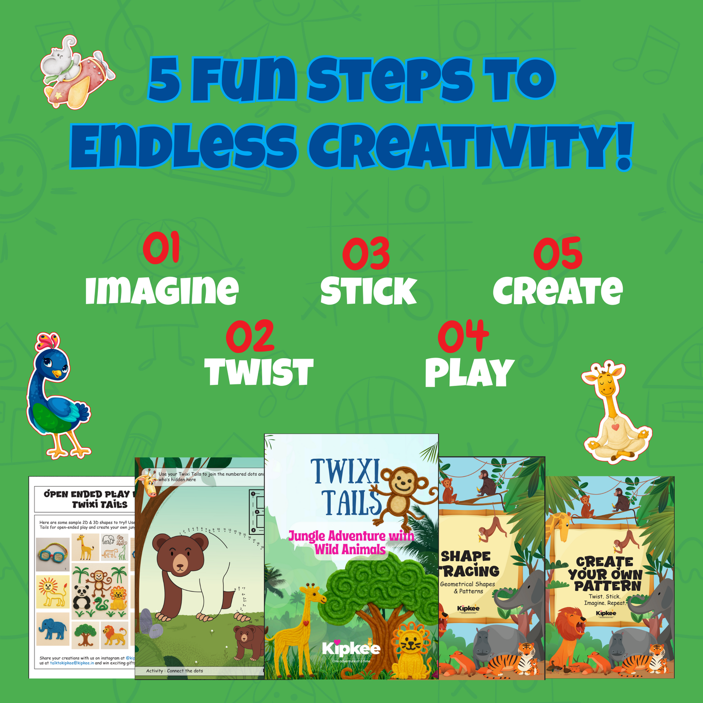 Twixi Tails (Wild Animals)