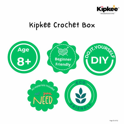 DIY Crochet Kit [Kipkee, the Spotless Giraffe]