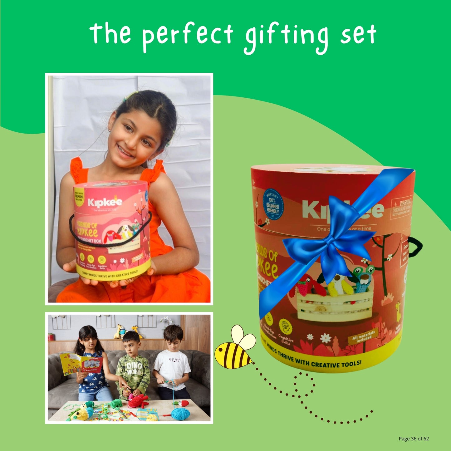 DIY Crochet Kit [Kipkee, the Spotless Giraffe]