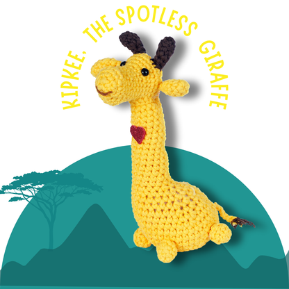 DIY Crochet Kit [Kipkee, the Spotless Giraffe]