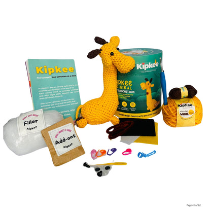 DIY Crochet Kit [Kipkee, the Spotless Giraffe]