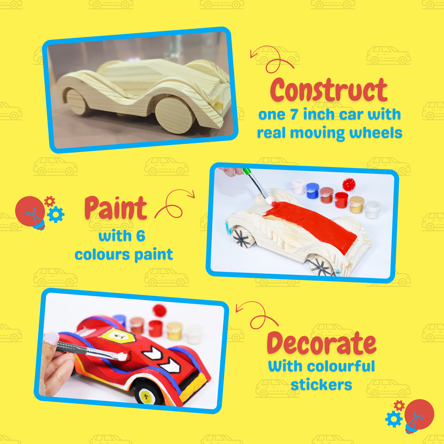 DIY Wooden Car Kit
