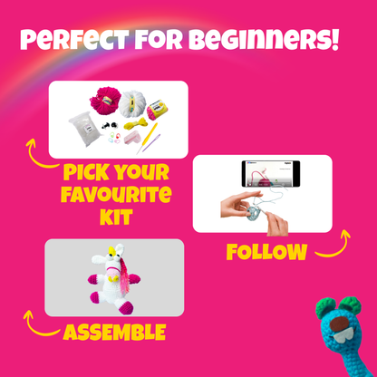DIY Crochet Kit (Unicorn)