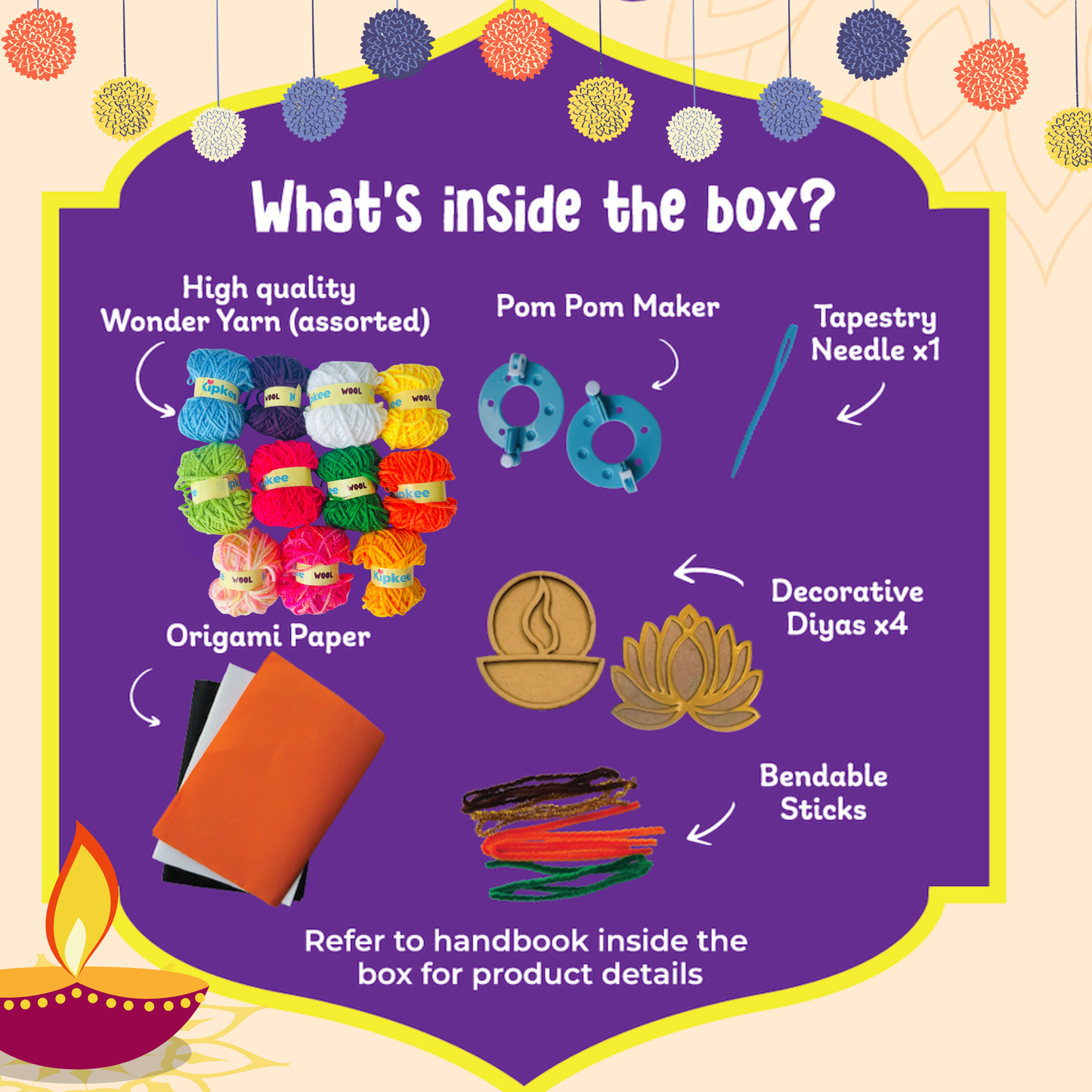 Pom Pom Craft Kit [Festivals]