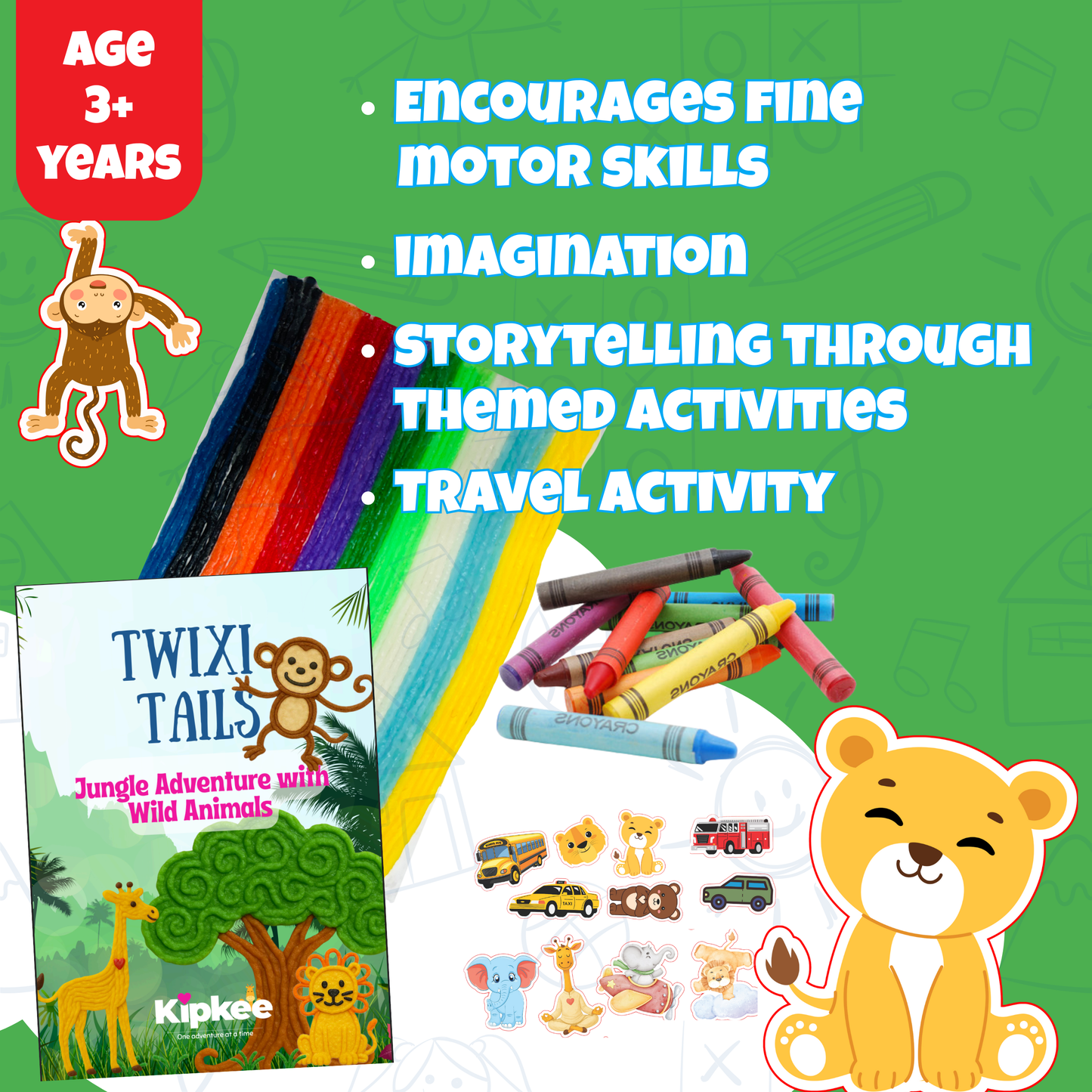 Twixi Tails (Wild Animals)