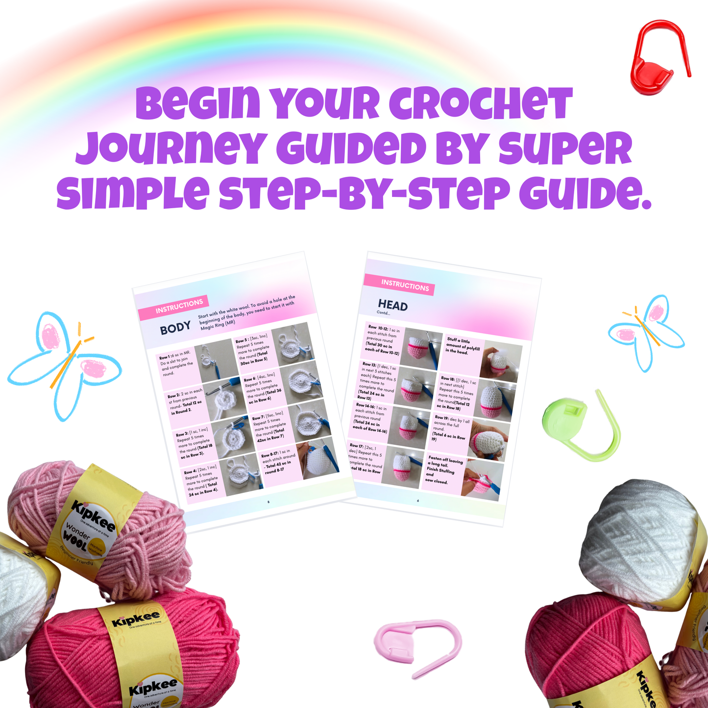 DIY Crochet Kit (Bird)