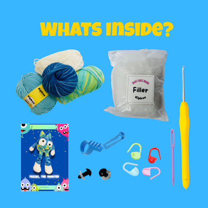 DIY Crochet Kit (Monster)