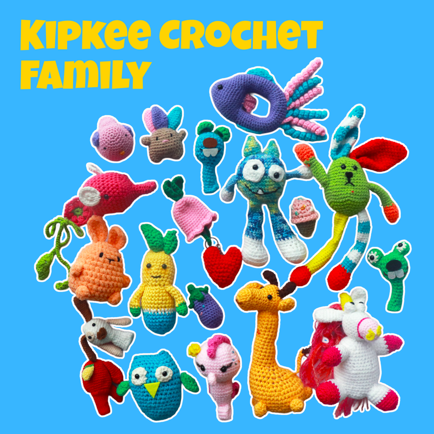DIY Crochet Kit (Monster)