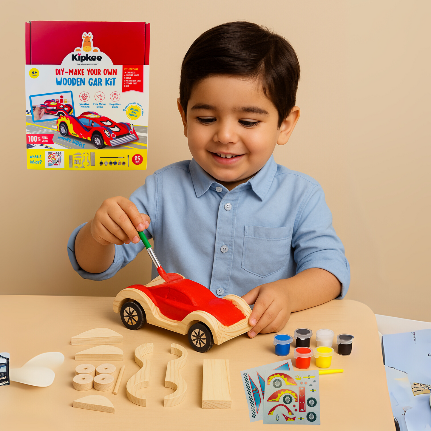 DIY Wooden Car Kit