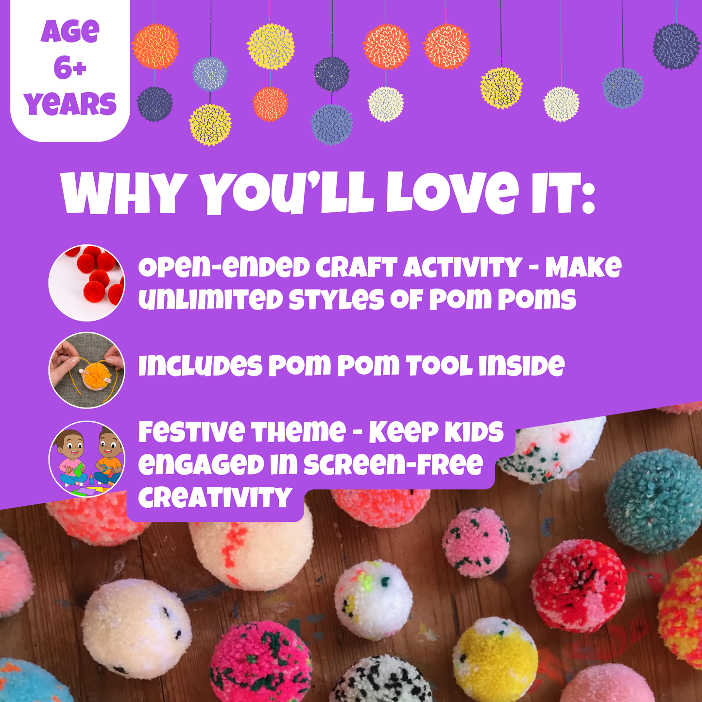 Pom Pom Craft Kit [Festivals]